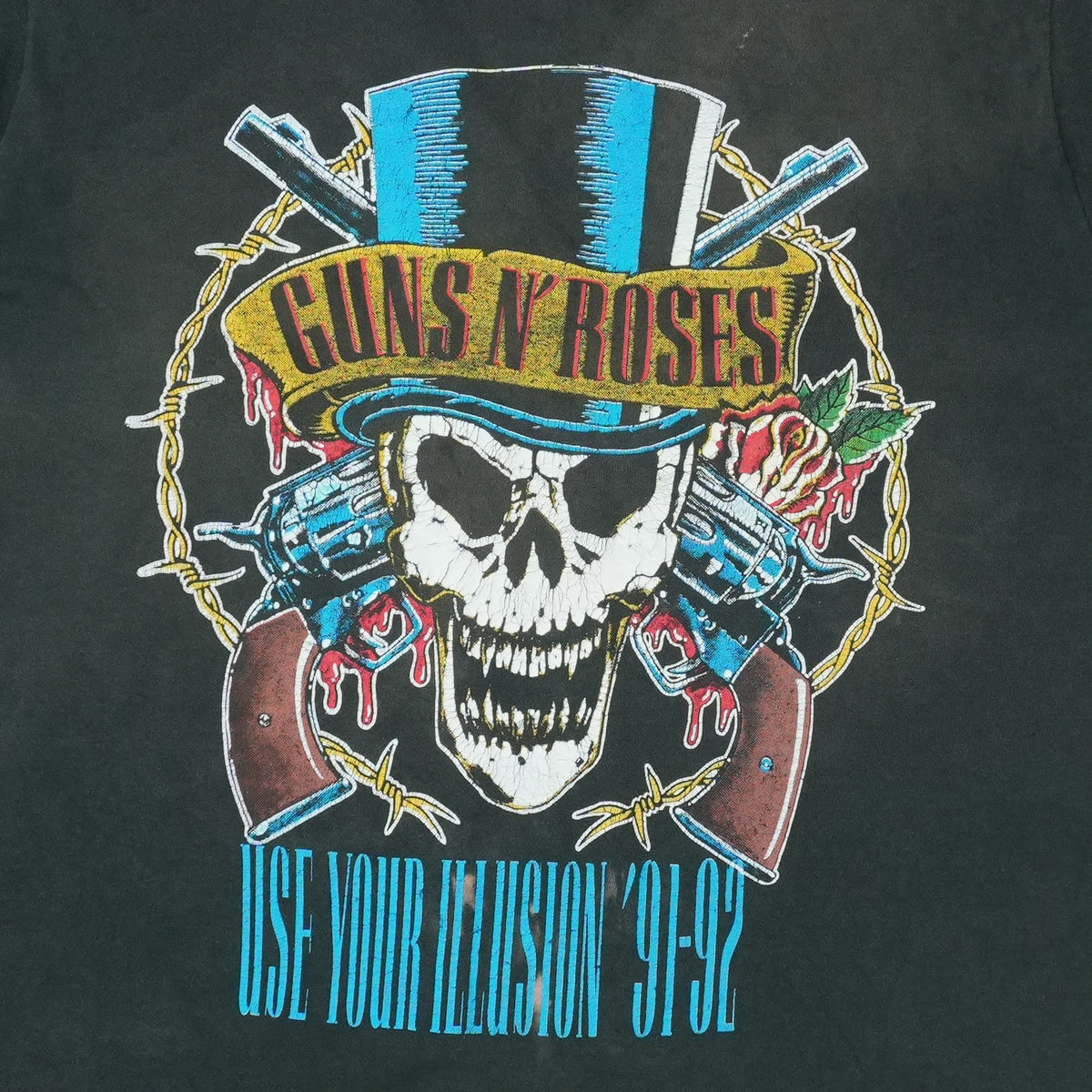 1991 Guns N Roses Use Your Illusion Tour Shirt