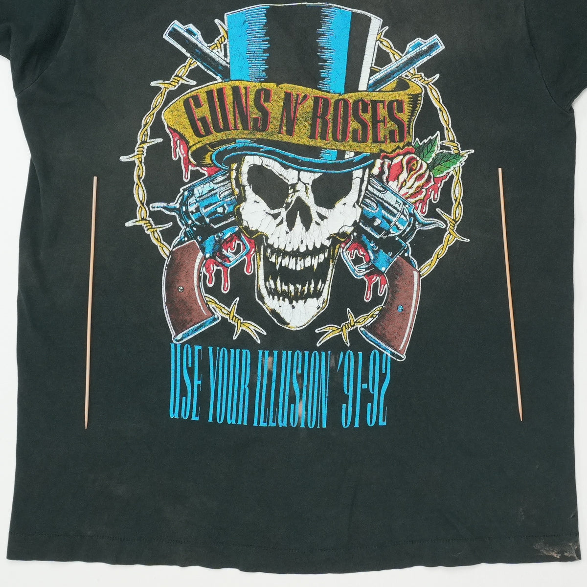1991 Guns N Roses Use Your Illusion Tour Shirt