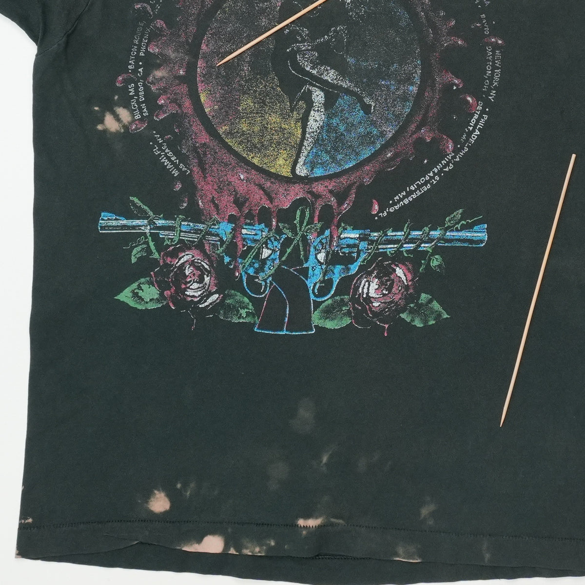 1991 Guns N Roses Use Your Illusion Tour Shirt
