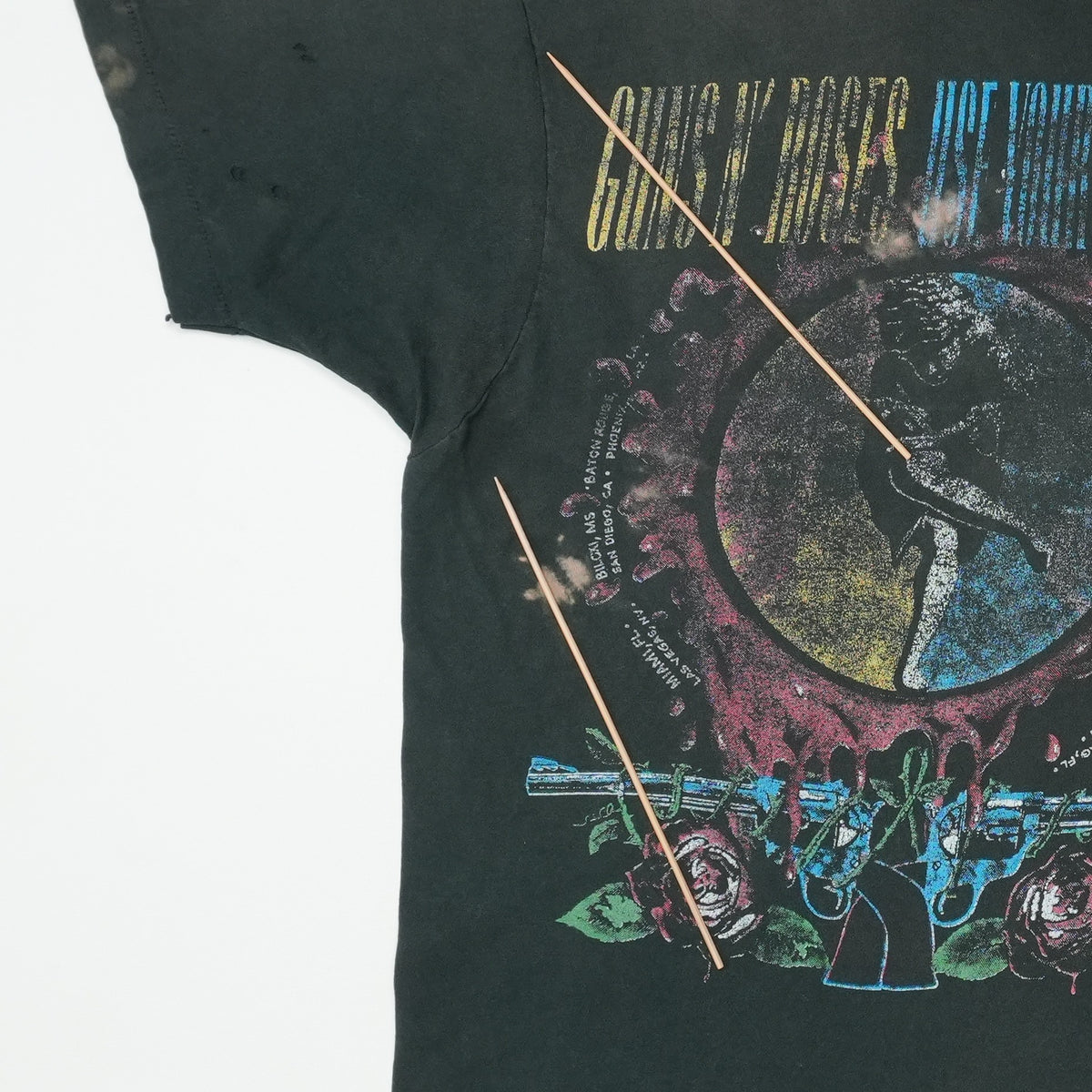 1991 Guns N Roses Use Your Illusion Tour Shirt