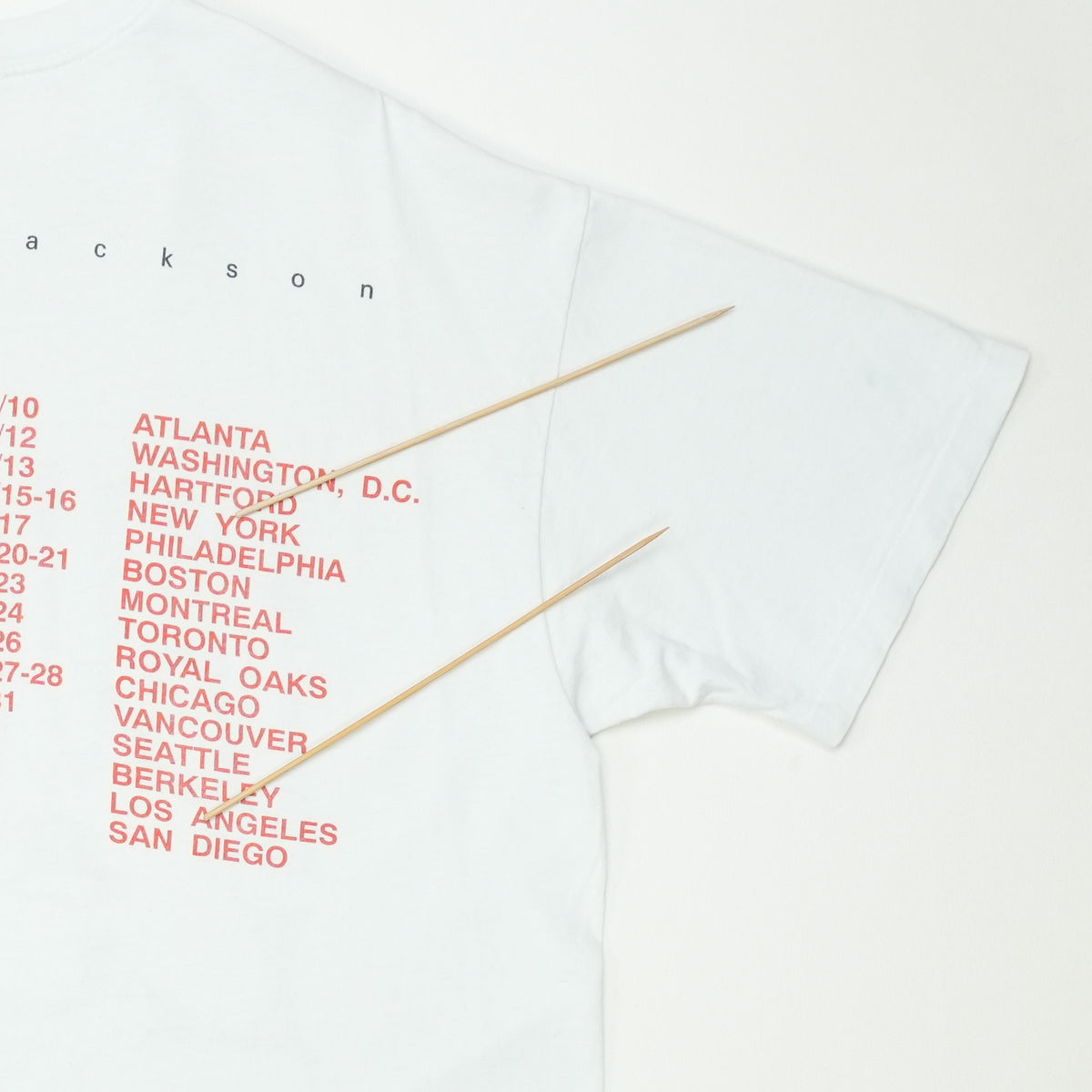 1991 Joe Jackson Laughter and Lust Tour Shirt