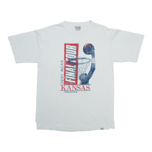 1991 NCAA Final Four Kansas Indianapolis Shirt Front