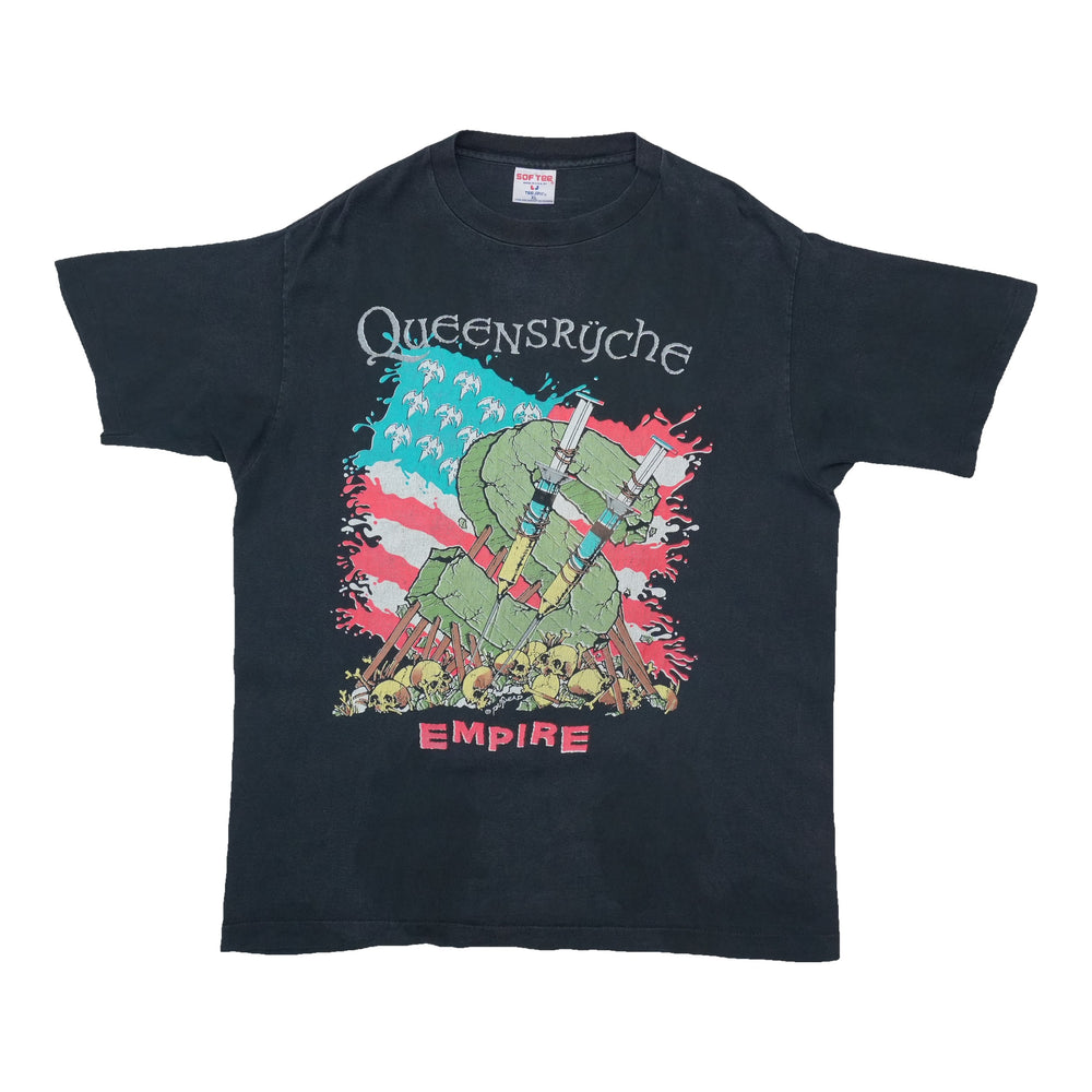 1991 Queensryche Building Empires World Tour Shirt