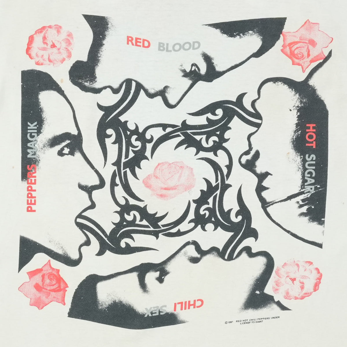 1991 Red Hot Chili Peppers Blood Sugar Sex Magik Shirt