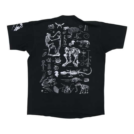 1991 Animal Skeletons Shirt Back