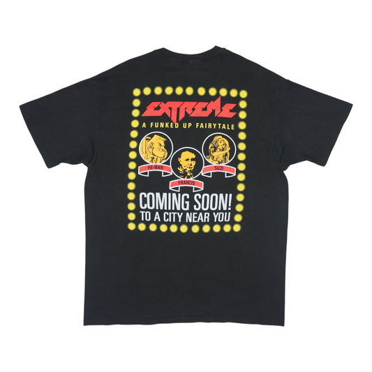 1991 Extreme Funked Up Fairy Tale Tour Shirt Back