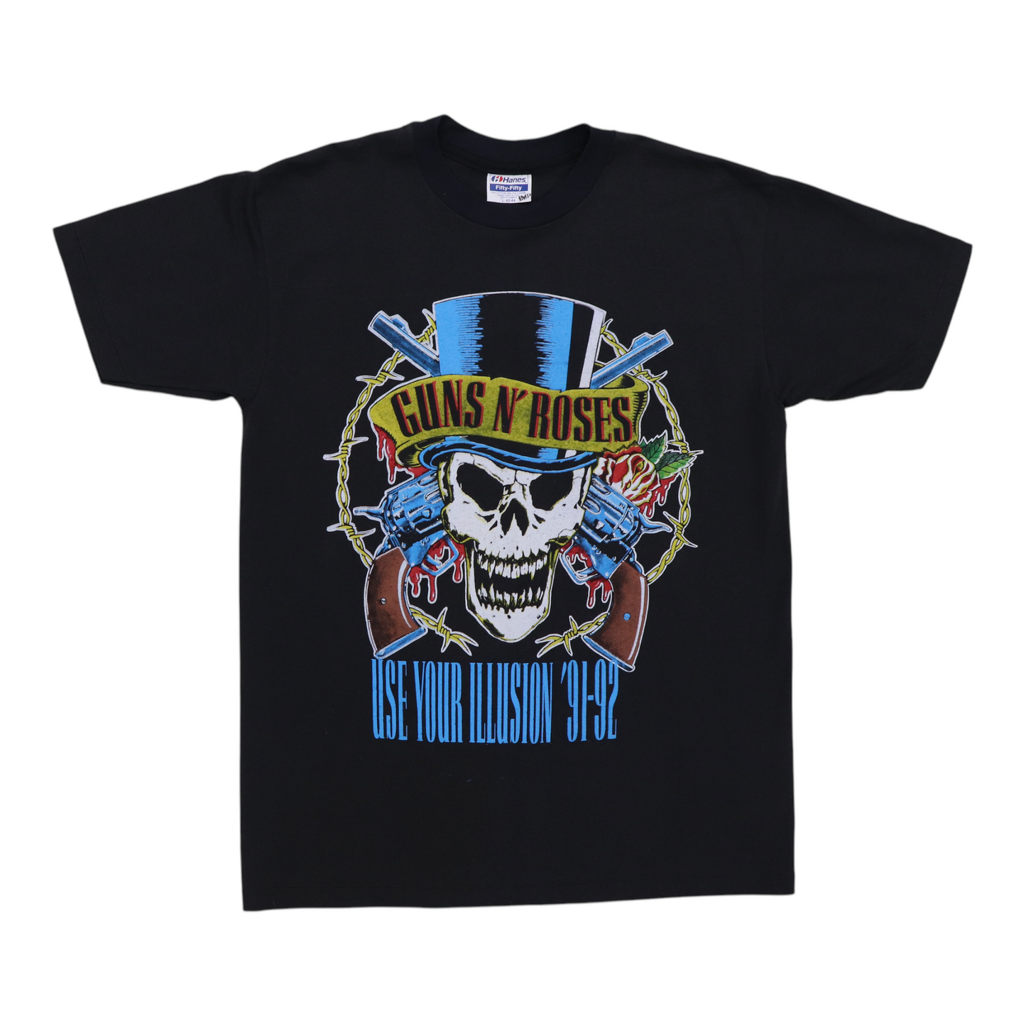 1991 Guns N Roses Use Your Illusion Tour Shirt