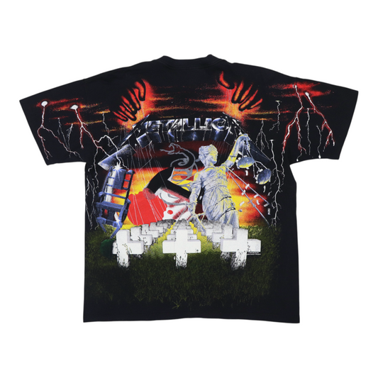 1991 Metallica All Over Print Shirt Back