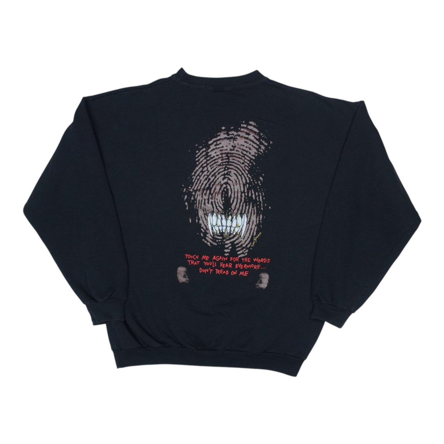 1991 Metallica Don't Tread On Me Sweatshirt