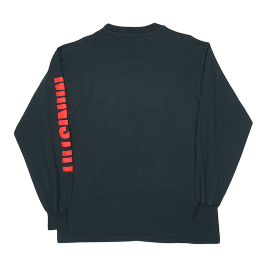 1991 Ministry Burning Inside Long Sleeve Shirt Back
