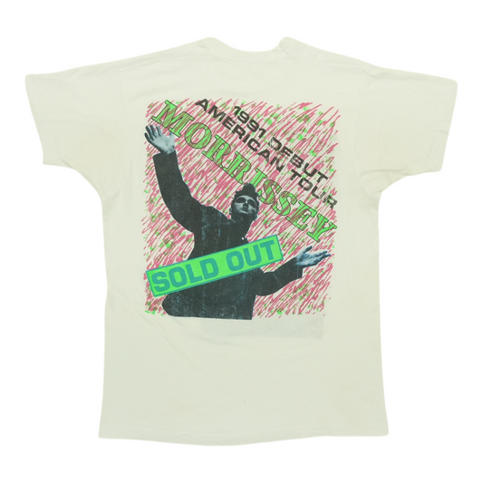 1991 Morrissey American Tour Shirt Back