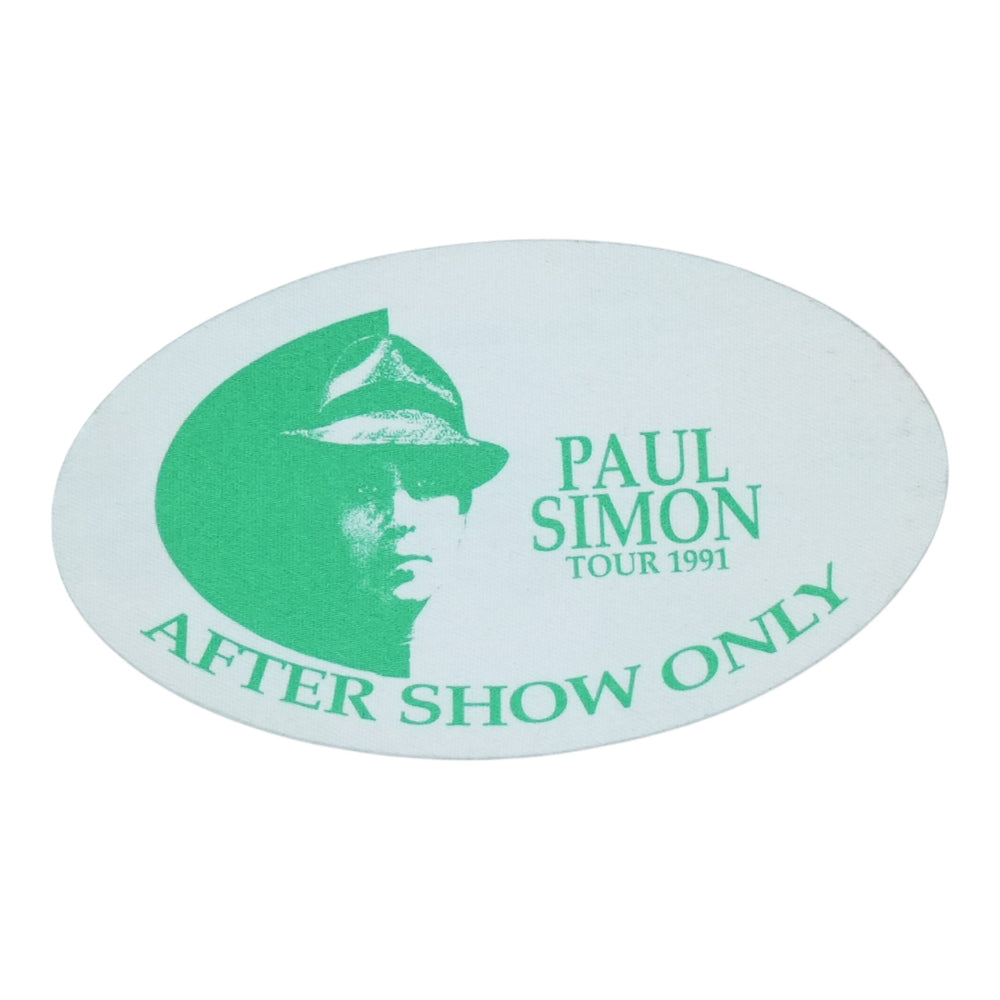 1991 Paul Simon Backstage Pass