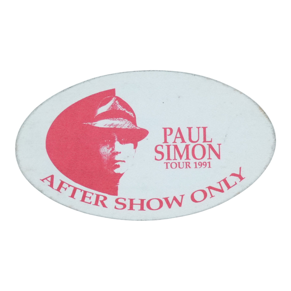 1991 Paul Simon Backstage Pass