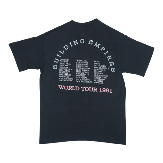 1991 Queensryche Empire Tour Shirt Back