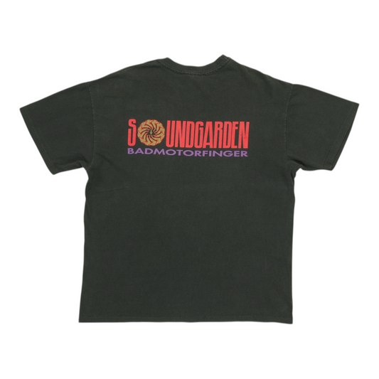 1991 Soundgarden BadMotorFinger Shirt Back