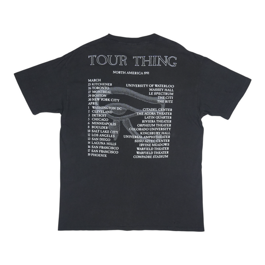 1991 The Sisters Of Mercy Tour Thing Shirt Back
