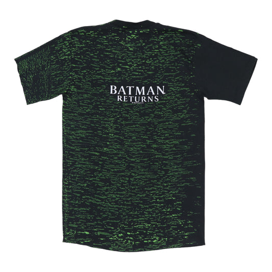 1992 Batman Returns DC Comics All Over Print Shirt Back
