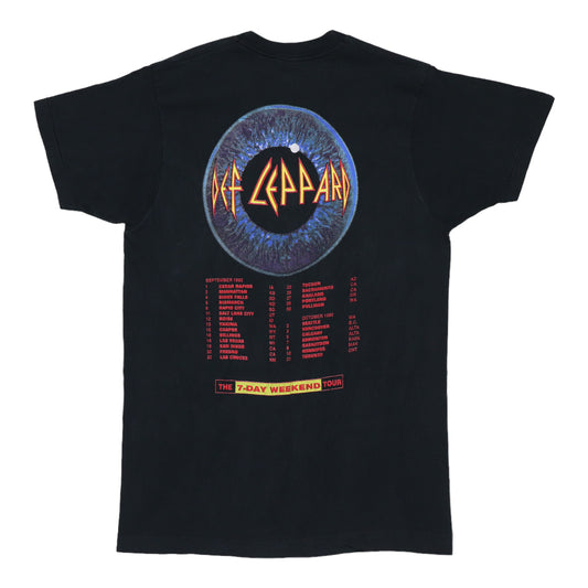 1992 Def Leppard Adrenalize Tour Shirt Back