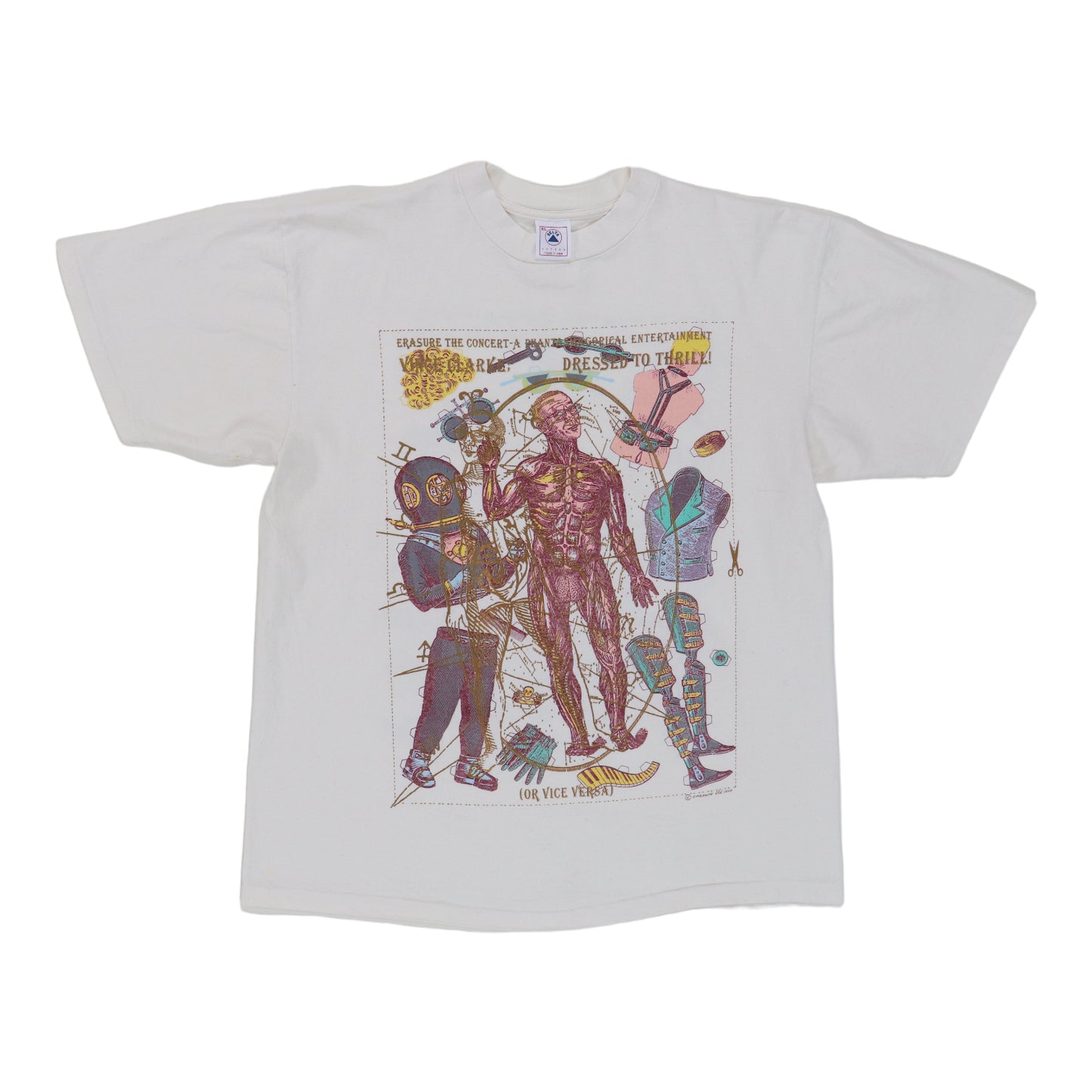 1992 Erasure Dressed To Thrill Shirt
