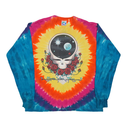 1992 Grateful Dead Space Your Face Tie Dye Long Sleeve