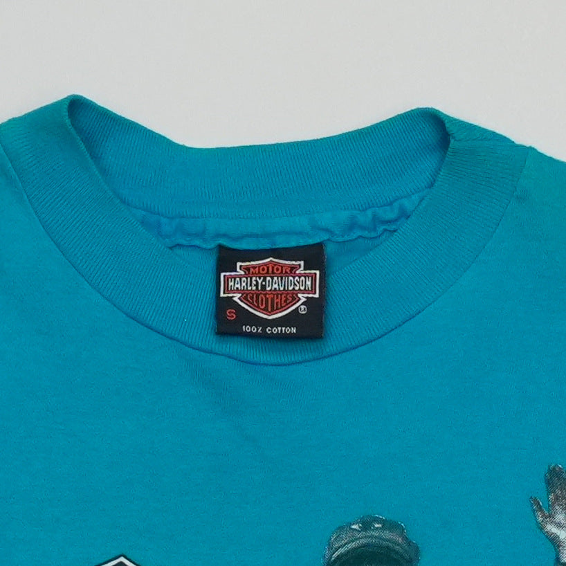 1992 Harley Davidson Santa Maria Shirt Tag