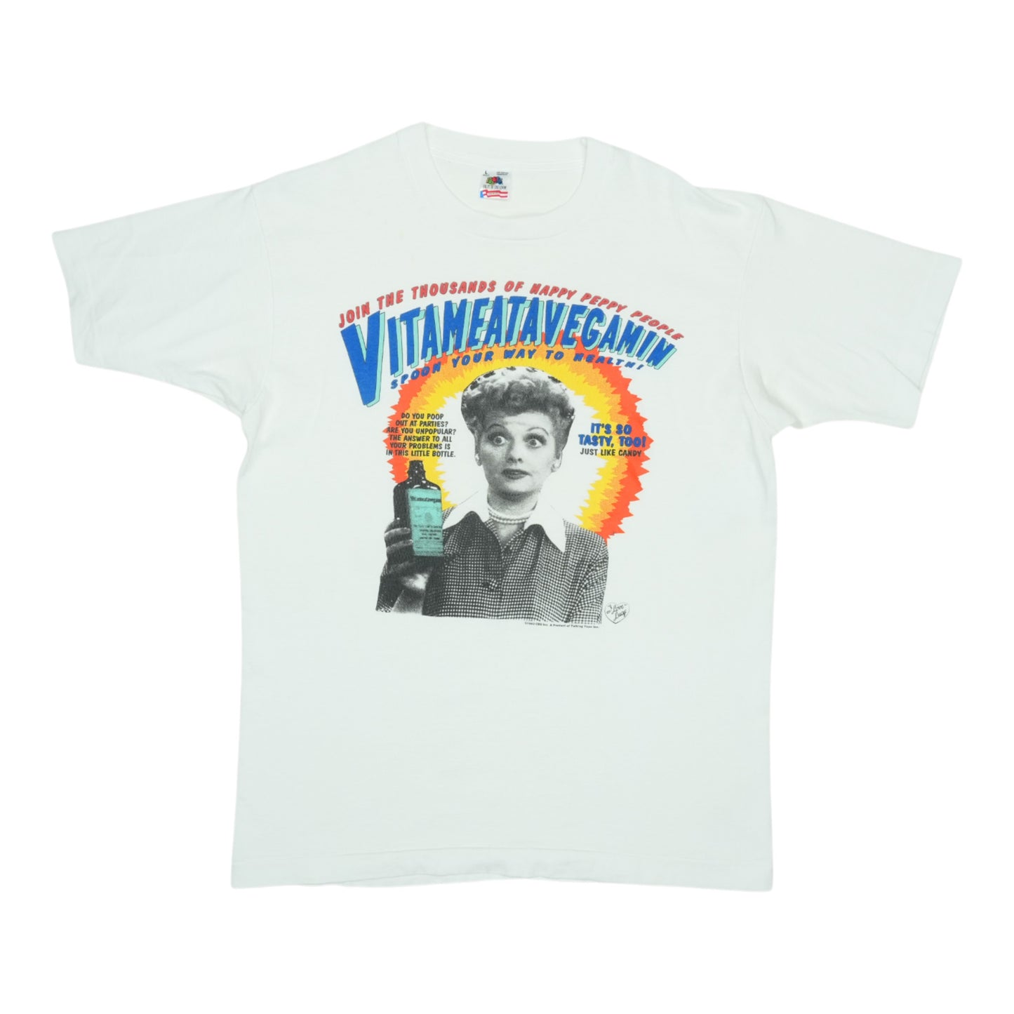 1992 I Love Lucy Vitameatavegamin Shirt