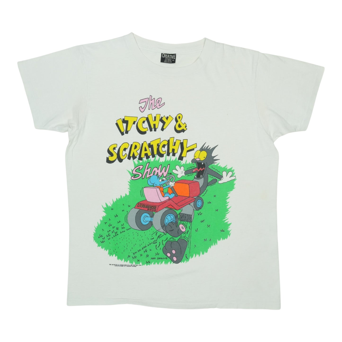 1992 Itchy & Scratchy Show Shirt