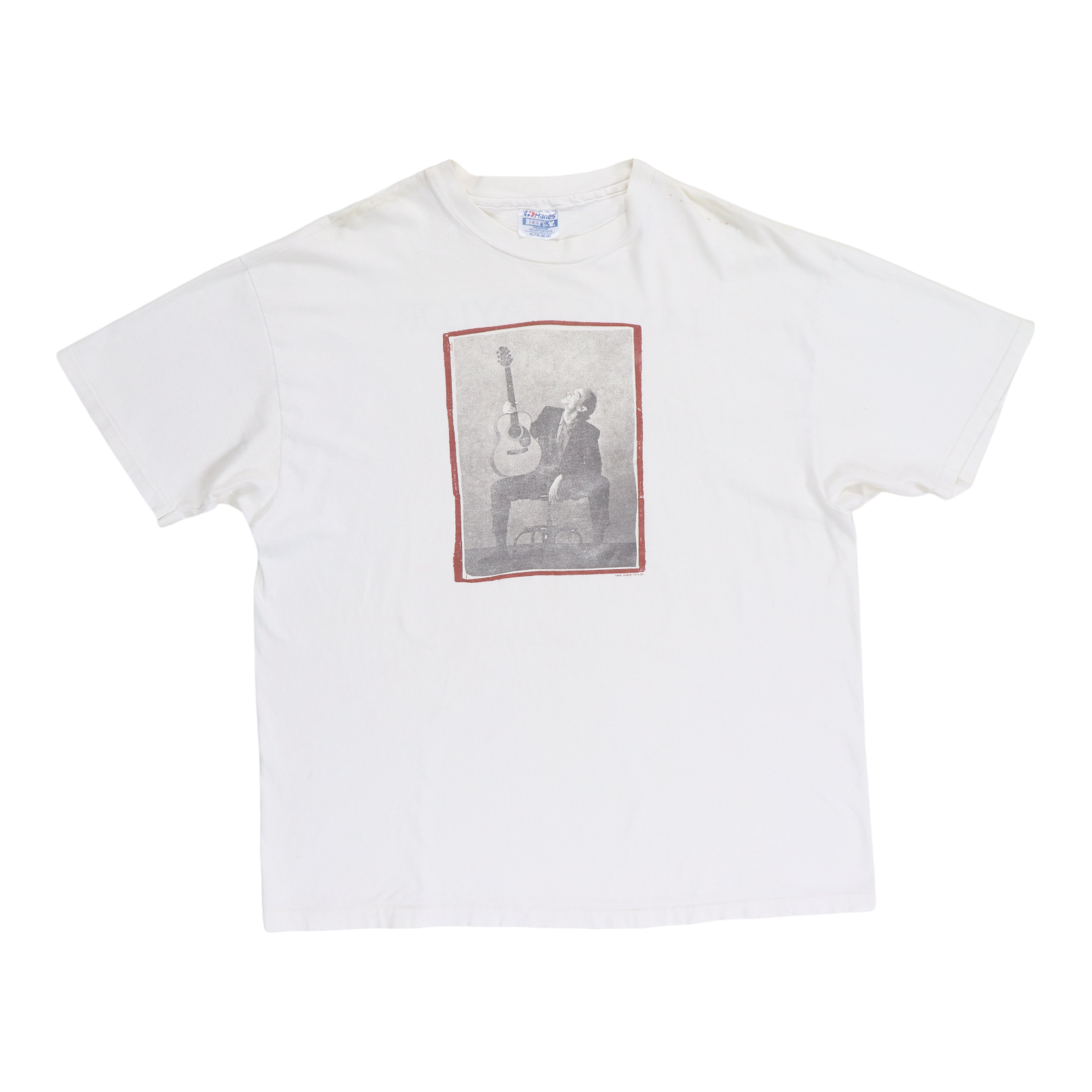 1992 James Taylor Shirt | Authentic Vintage Tee – WyCo Vintage