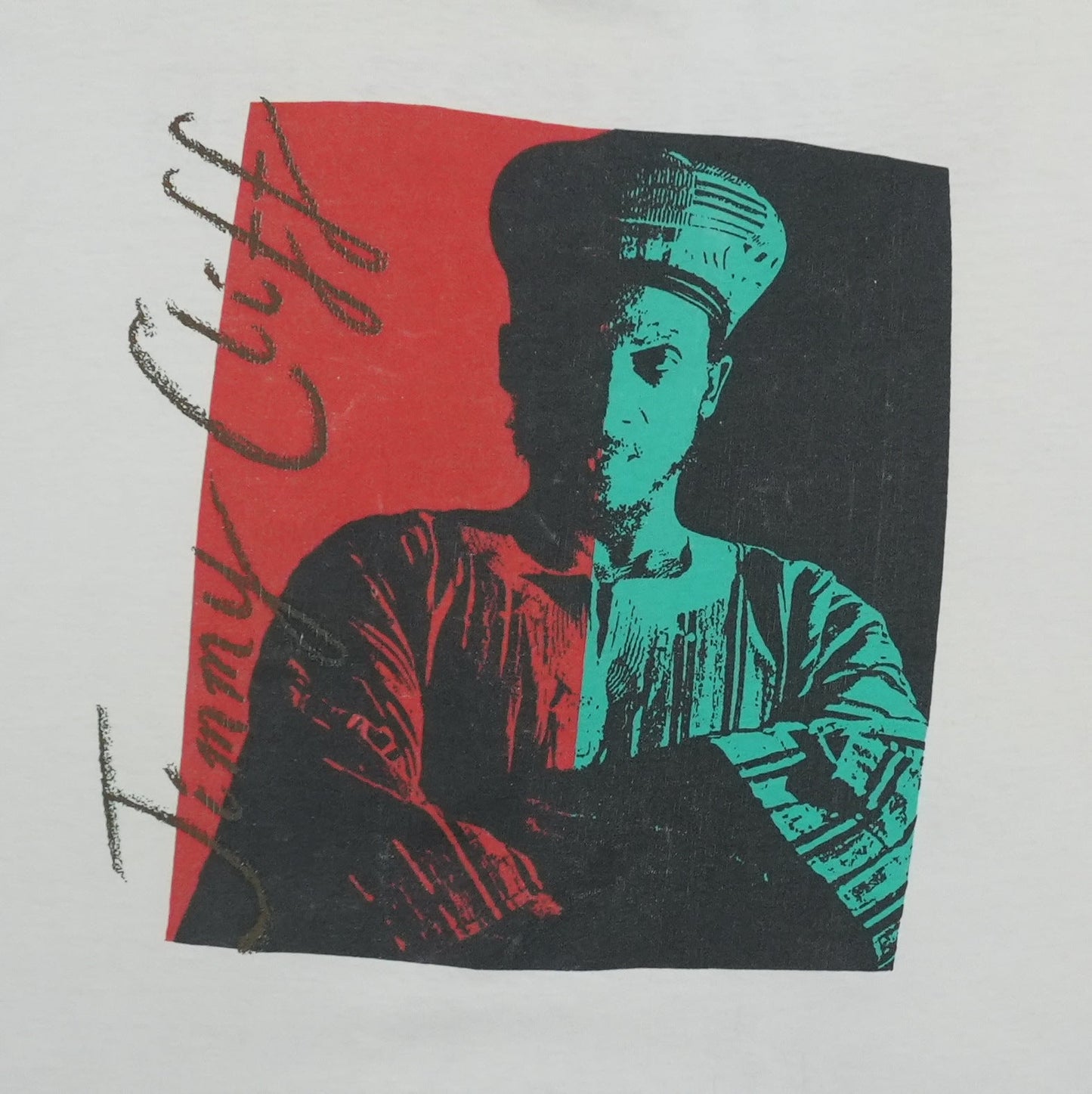 1992 Jimmy Cliff World Beat Tour Shirt Detail 1