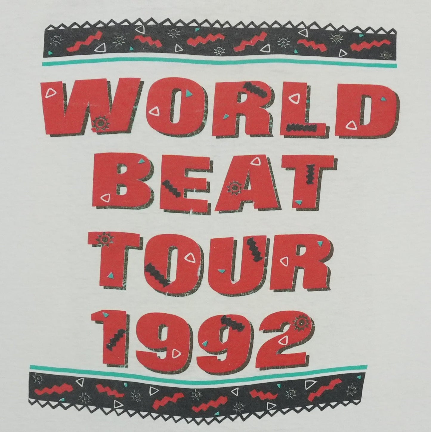 1992 Jimmy Cliff World Beat Tour Shirt Detail 7