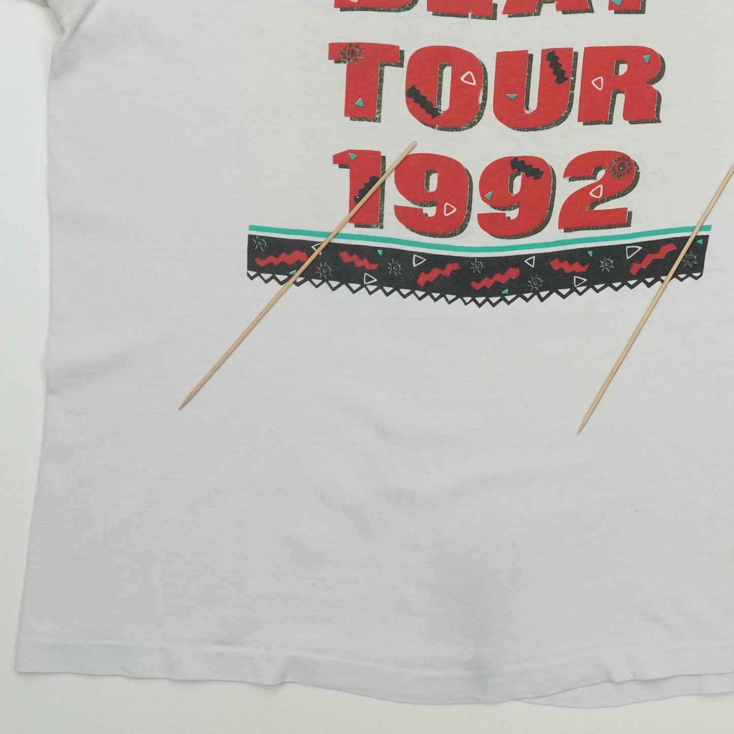 1992 Jimmy Cliff World Beat Tour Shirt Detail 8
