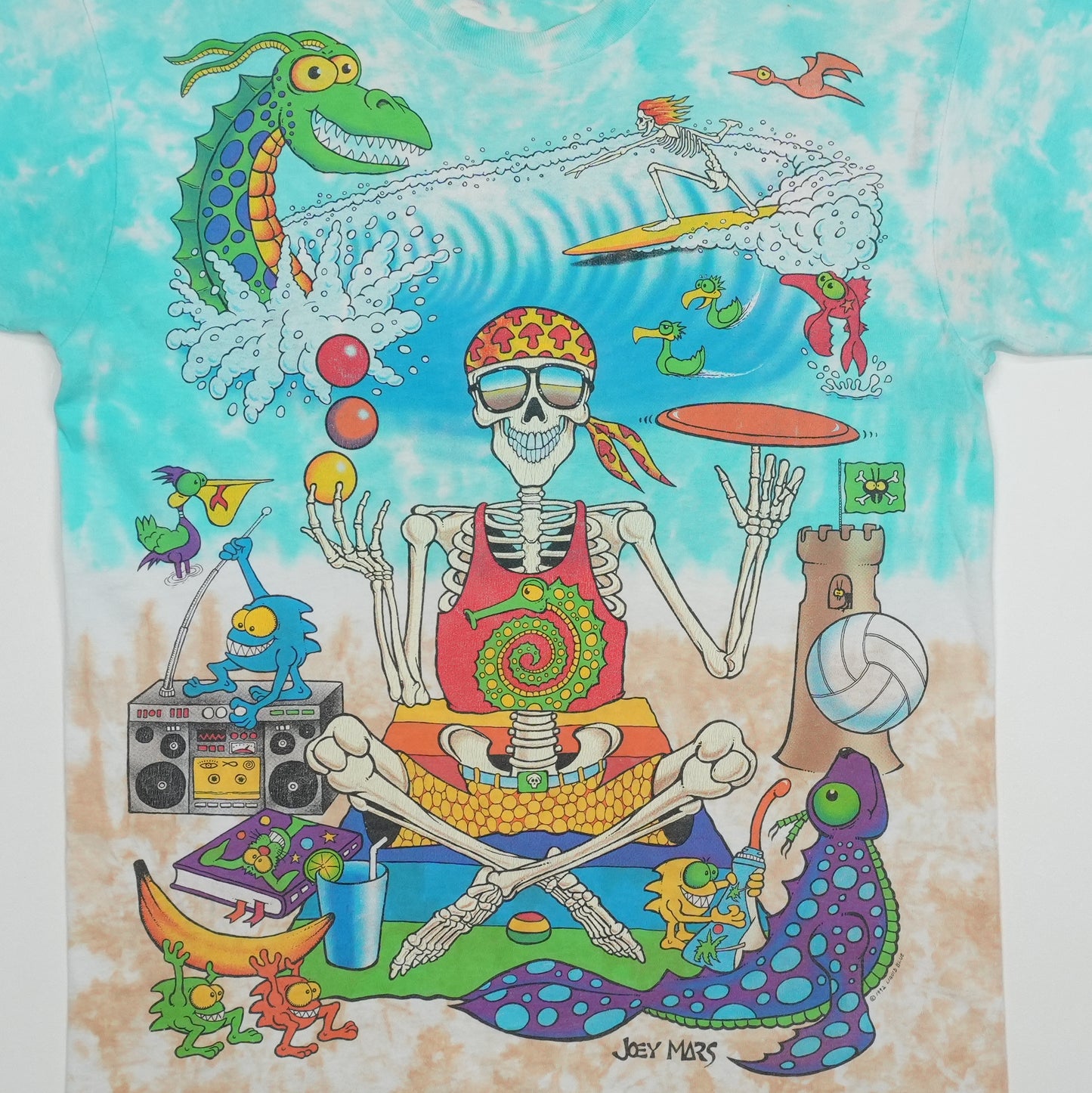 1992 Joey Mars Beach Tie Dye Shirt