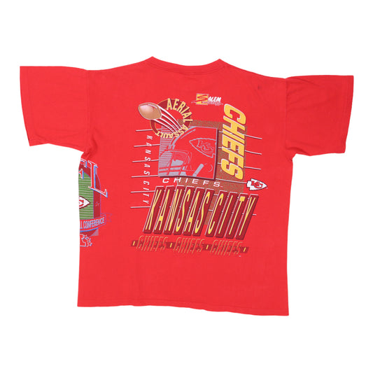 1992 Kansas City Chiefs Shirt Back