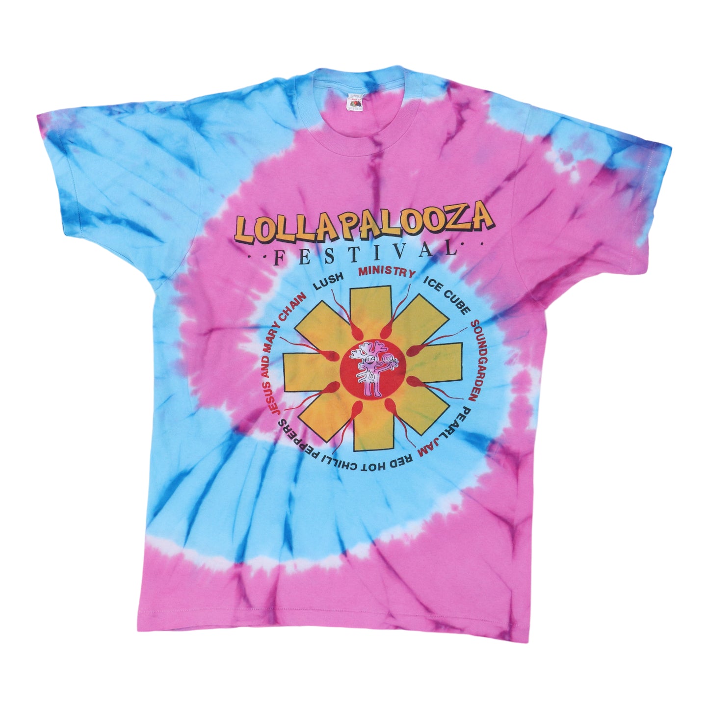 1992 Lollapalooza Red Hot Chili Peppers Concert Shirt