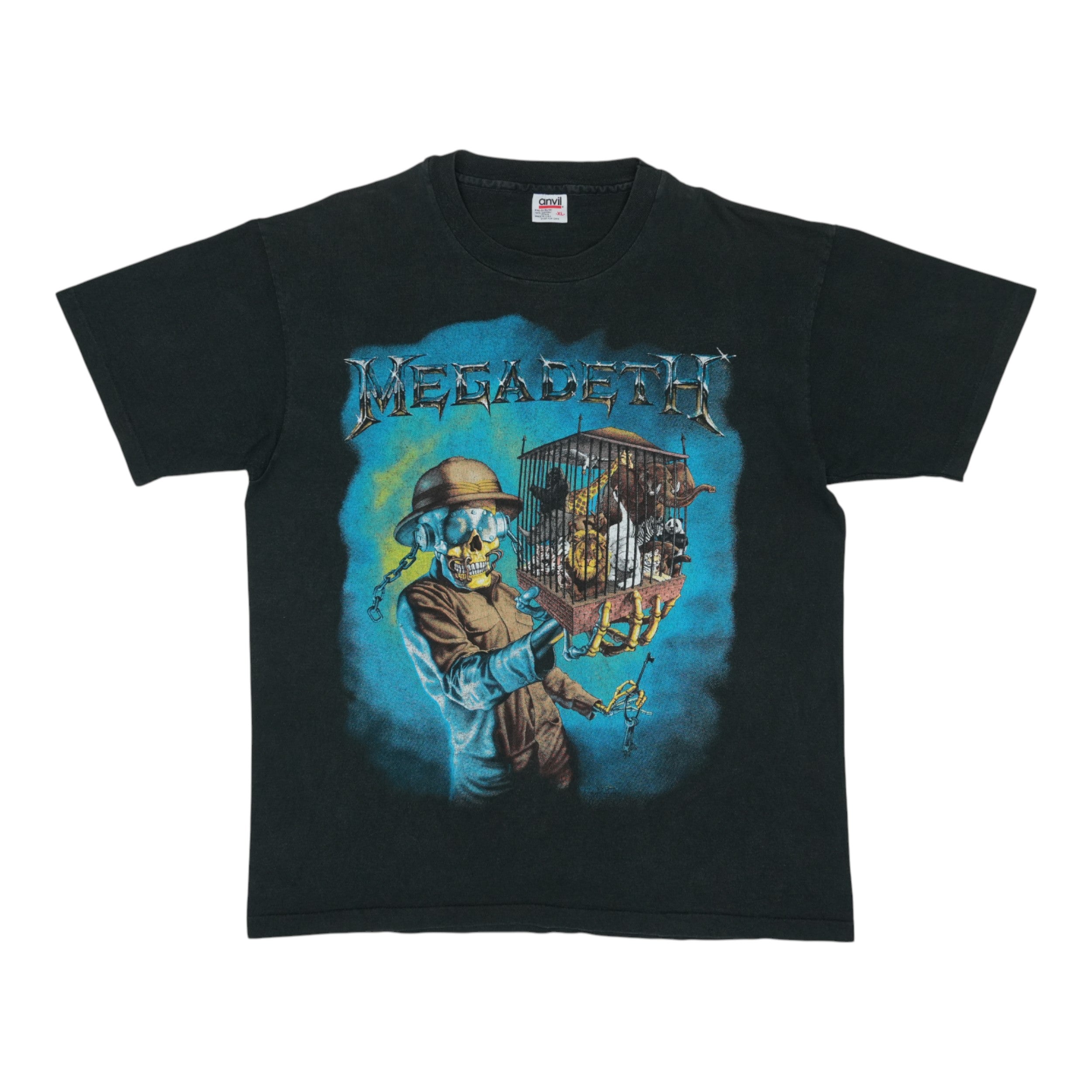 1992 Megadeth Countdown To Extinction Shirt | Authentic Vintage
