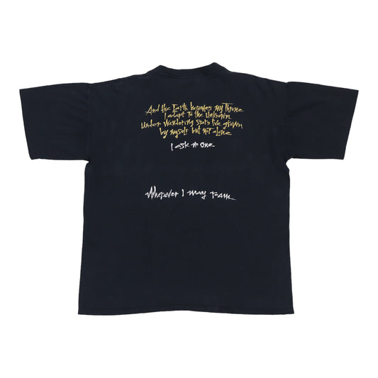 1992 Metallica Wherever I May Roam Shirt Back