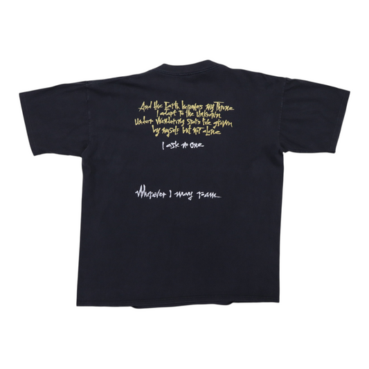 1992 Metallica Wherever I May Roam Shirt Back