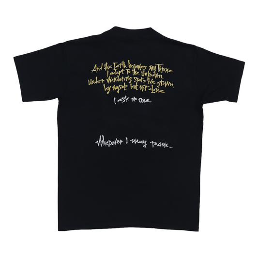 1992 Metallica Wherever I May Roam Shirt Back