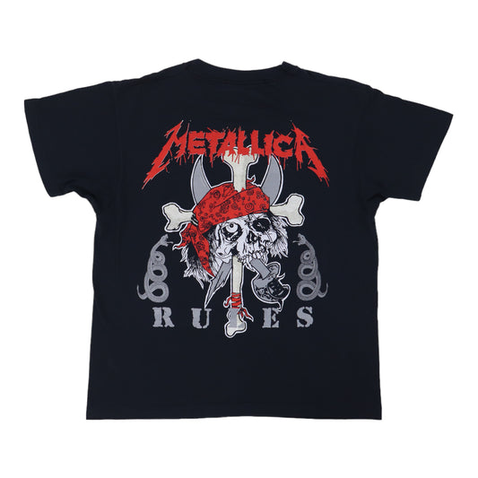 1992 Metallica Zorlac World Tour Shirt Back