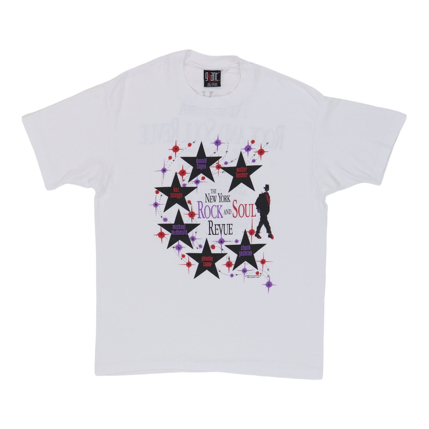 1992 New York Rock & Soul Revue Tour Shirt