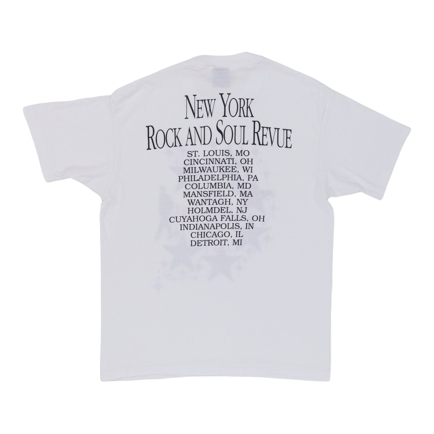 1992 New York Rock & Soul Revue Tour Shirt