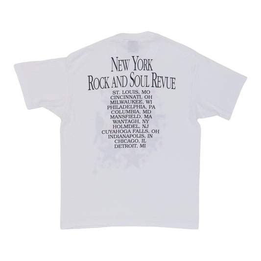 1992 New York Rock & Soul Revue Tour Shirt Back