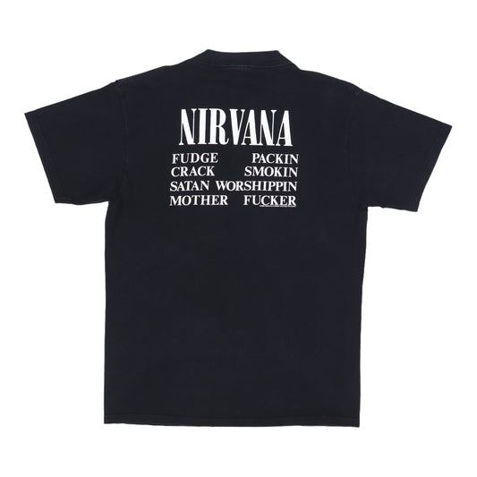 1992 Nirvana Vestibule Shirt Back