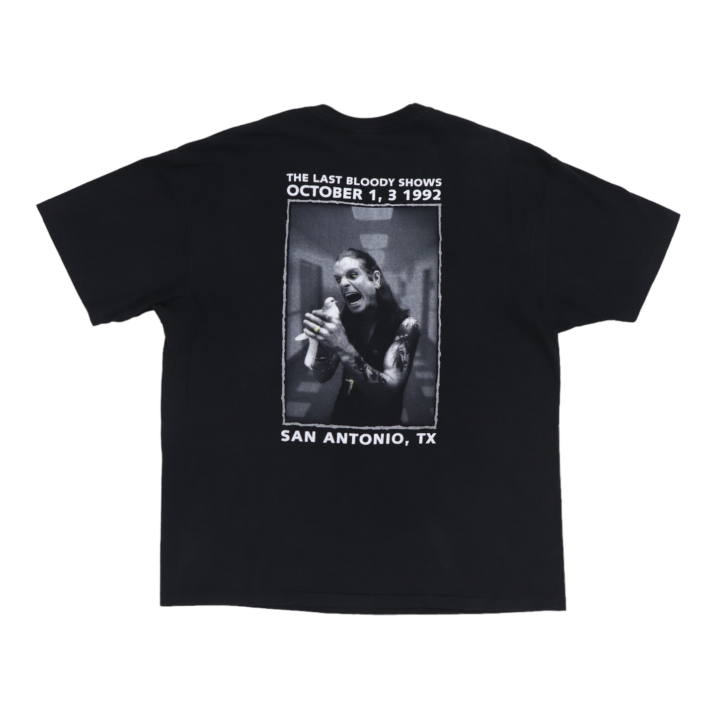 1992 Ozzy Osbourne San Antonio Concert Shirt