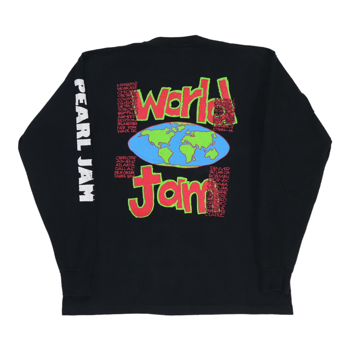 1992 Pearl Jam US Tour Long Sleeve Shirt