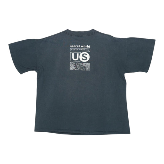 1992 Peter Gabriel Secret World Tour Shirt