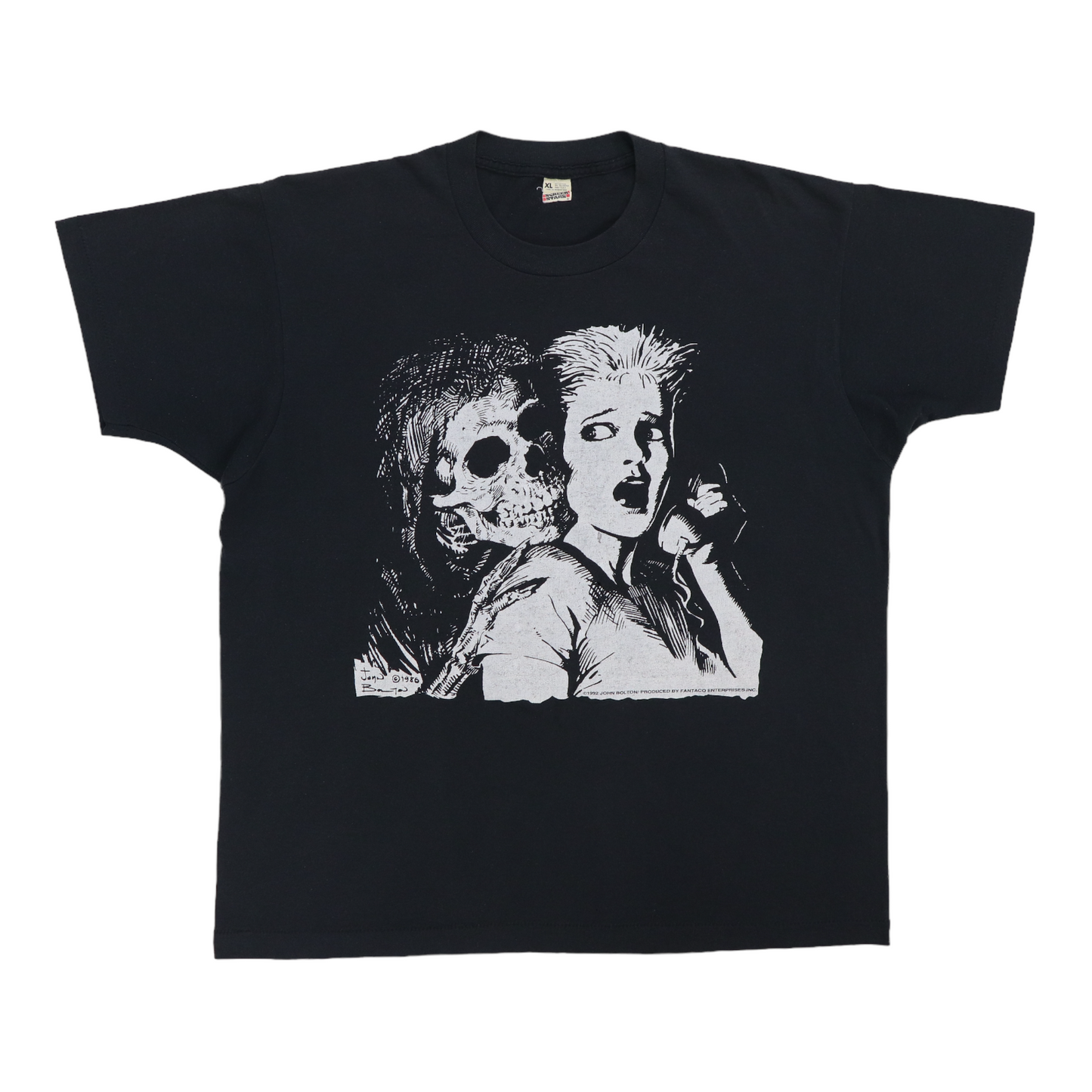 1992 Skeleton John Bolton Shirt