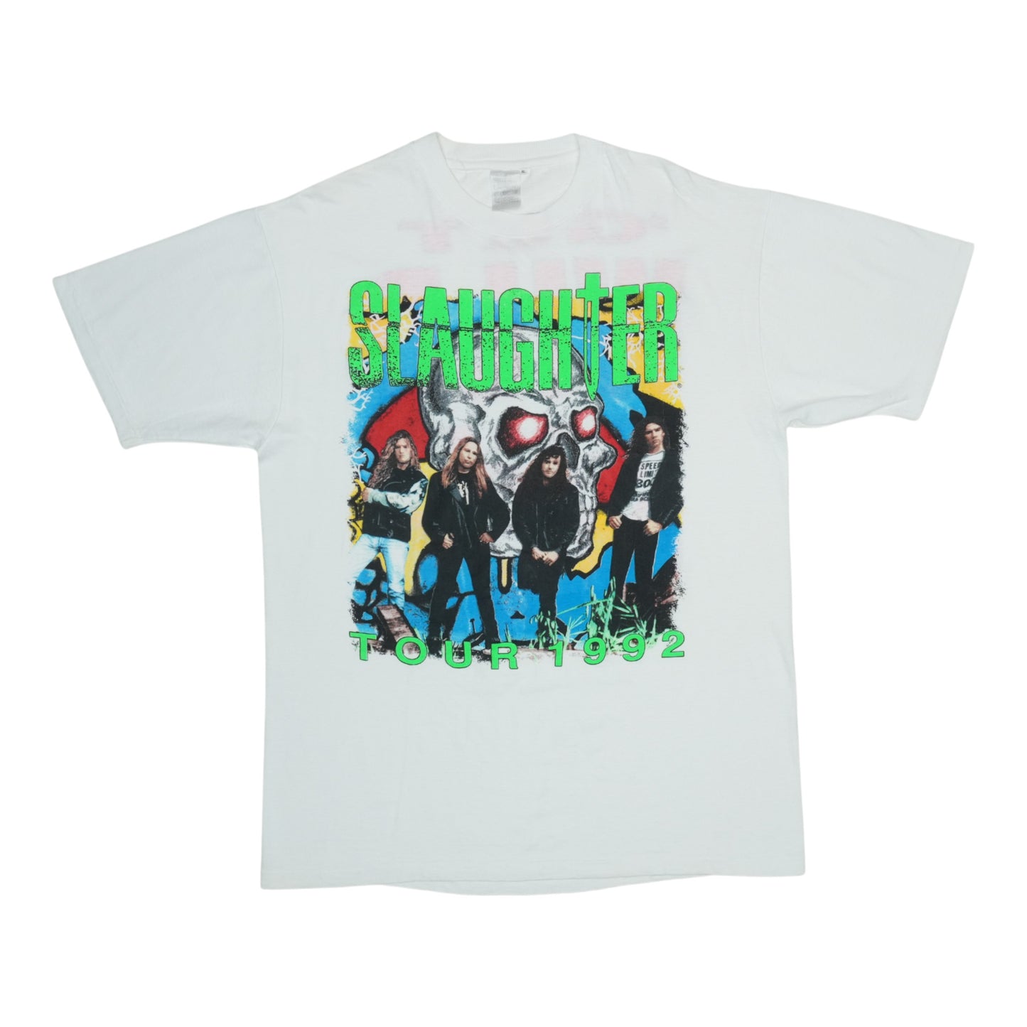 1992 Slaughter Get Wild and Crazy Tour Shirt