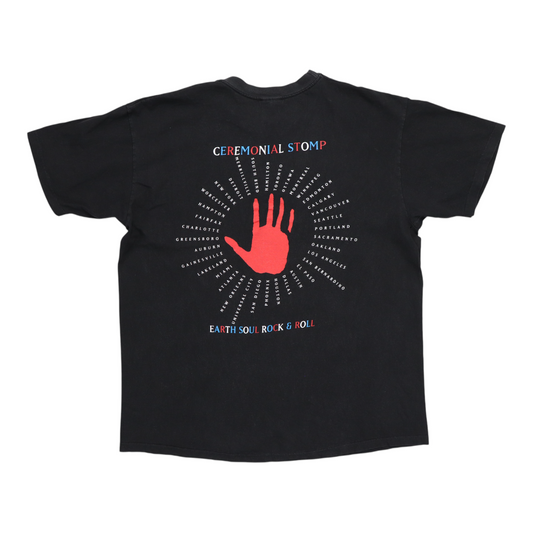 1992 The Cult Ceremonial Stomp Tour Shirt Back