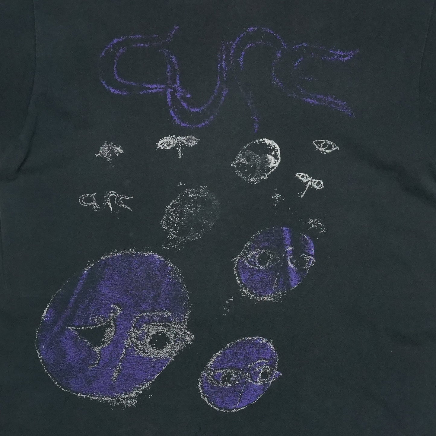 1992 The Cure Wish Tour Shirt Detail 1